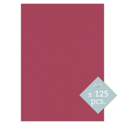 LKK-A467 Linen Cardstock magenta 1Blatt