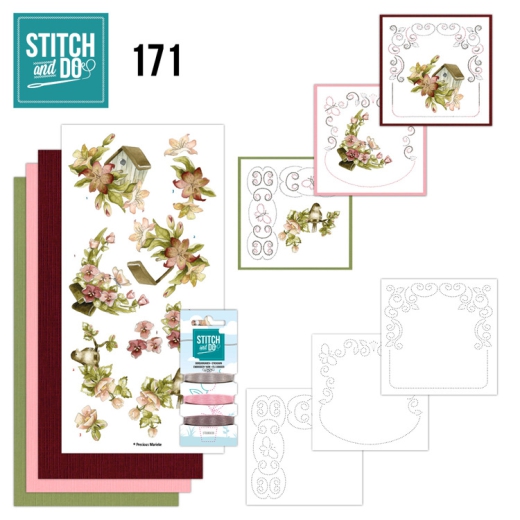 STDO171 Stitch and Do 171 - Precious Marieke - Flowers and Birds