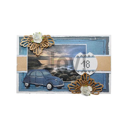 6002-1432 Joycrafts Embroidery Shapes Schneideschablone