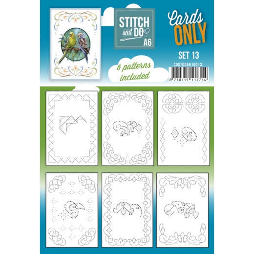 COSTDOA610013 Stitch & Do Cards Only Set 13