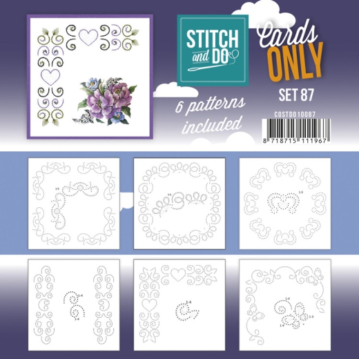 COSTDO10087 Stitch & Do Cards Only Set 87