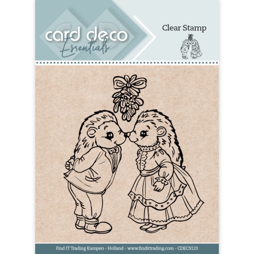 CDECS123 Card Deco Essentials Clear Stamps - Christmas love