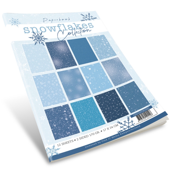 CDCOLPP10001 Papierbuch Snowflakes Colletion CDCOLPP10001 Papierbuch Snowflakes Colletion