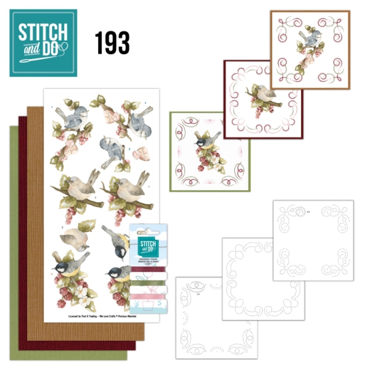 STDO193 Stitch & Do 193 PM Birds & Berries