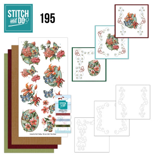 STDO195 Stitch & Do 195 AD Botanischer Garten