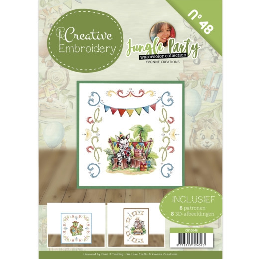 CB10048 Creative Embroidery Jungle Party
