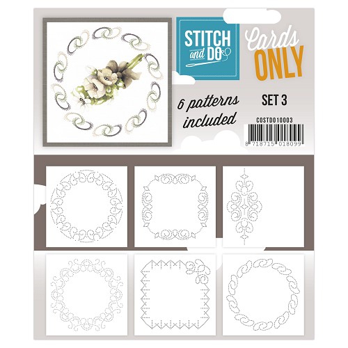 COSTDO10003 Stitch & Do Card Only Set 3