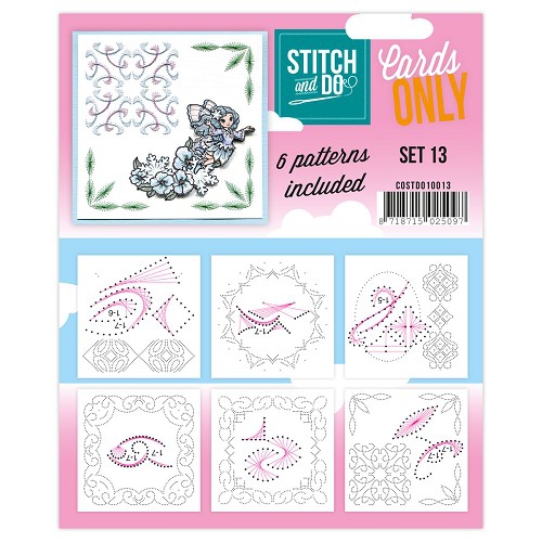 COSTDO10013 Stitch & Do Cards Only Set 13