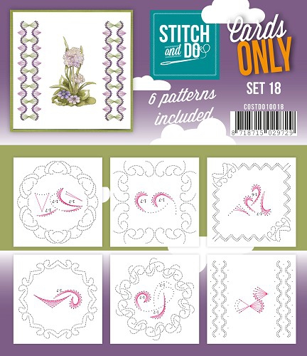 COSTDO10018 Stitch & Do Cards Only Set 18