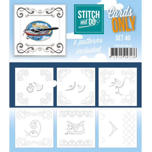 COSTDO10040 Stitch & Do Cards Only Set 40
