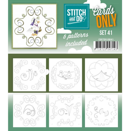 COSTDO10041 Stitch & Do Cards Only Set 41