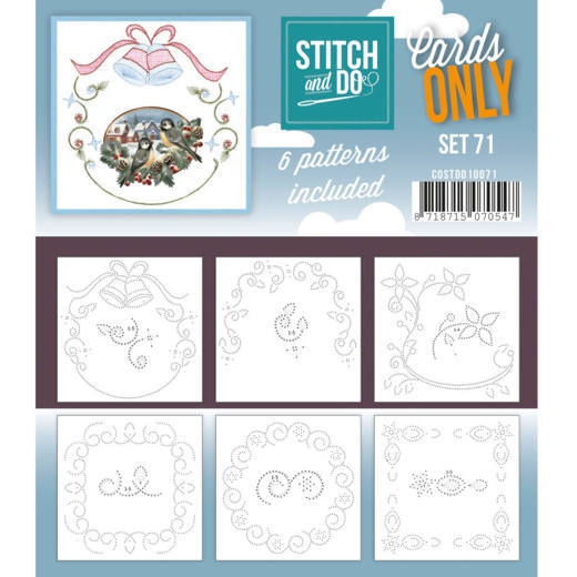 COSTDO10071 Stitch & Do Cards Only Set 71