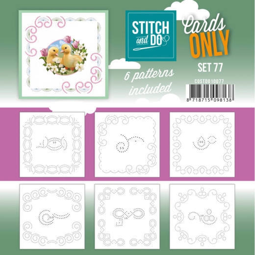 COSTDO10077 Stitch & Do Cards Only Set 77