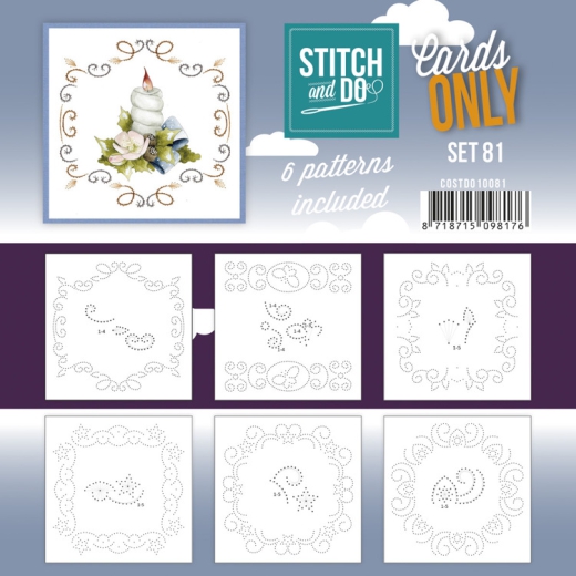 COSTDO10081 Stitch & Do Cards Only Set 81
