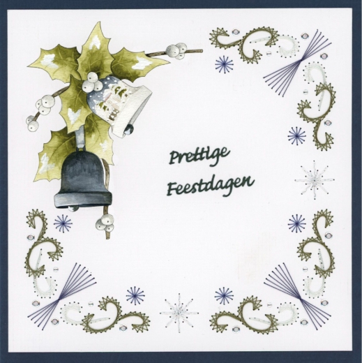 CB10051 Creative Embroidery 51 Christmas Blues