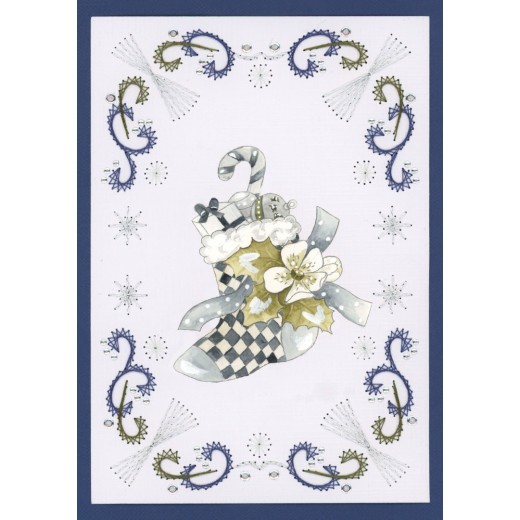 CB10051 Creative Embroidery 51 Christmas Blues