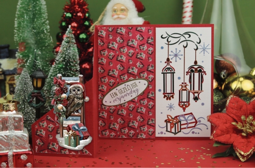 ADPP10052x AD Hintergrundpapier Snowy Christmas