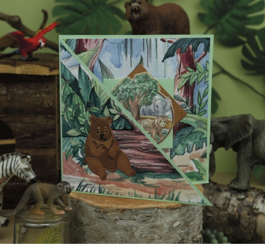 CD12030 YC Schneidebogen Zoo Lwe