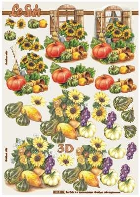 5215299 Herbst- Krbis und Sonnenblume