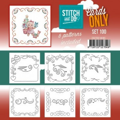 COSTDO10100 Stitch & Do Cards Only Set 100