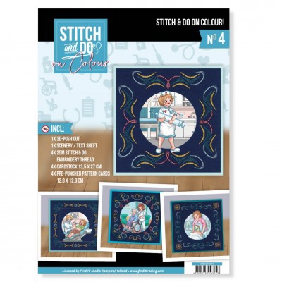 STDOOC10004 Stitch & Do on Colour Bubbly Girls