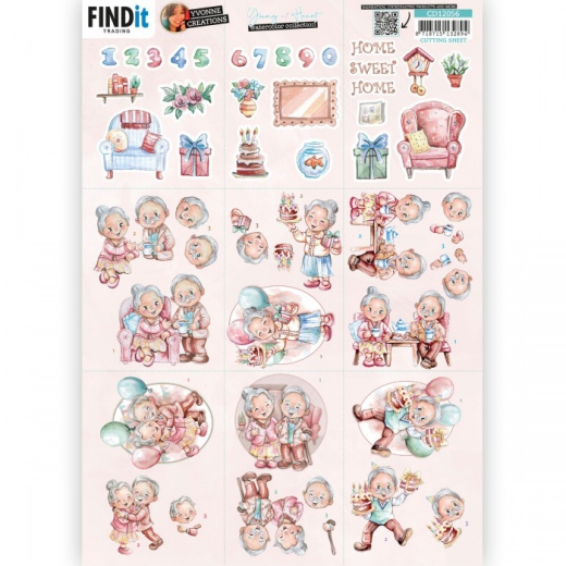 CD12056 YC Schneidebogen Jung im Herzen Mini