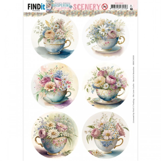 BBSC10020 Stanzbogen Scenery Berries Beauties Whispering Spring Tea Round