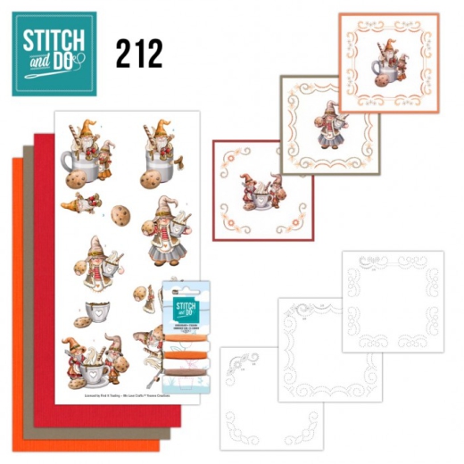 STDO212 Stitch & Do 212 Gnomes Cookie