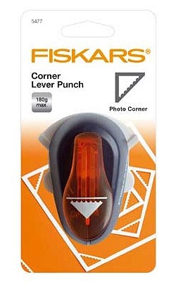 5477 Fiskars Corner Lever Punch Photo Corner