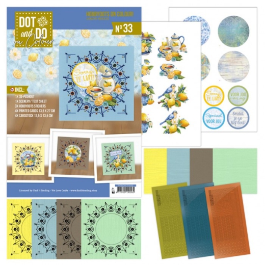 DODOOC10033 Dot & Do on Colour Lemon Breeze