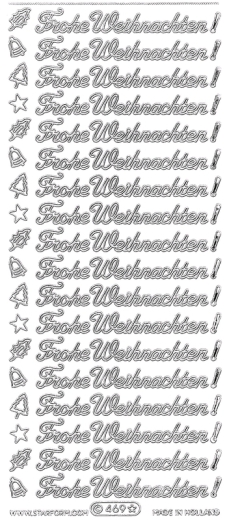 469g Frohe Weihnachten gold