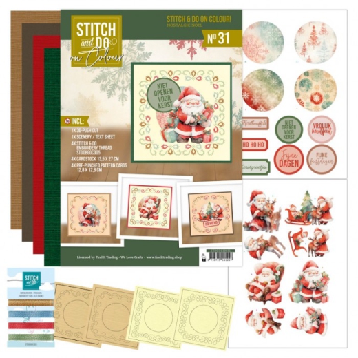 STDOOC10031 Stitch & Do on Colour 31 Nostalgic Noel