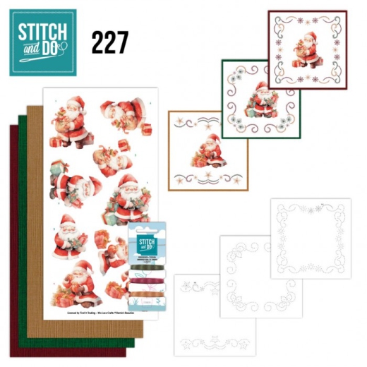 STDO227 Stitch & Do 227 Berries Beauties Nostalgic Noel