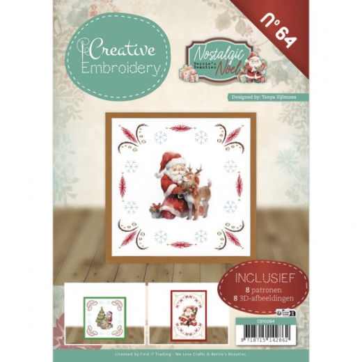 CB10064 Creative Embroidery Berries Beauties Nostalgic Noel