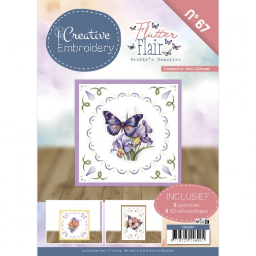 CB10067 Creative Embroidery Flutter Flair