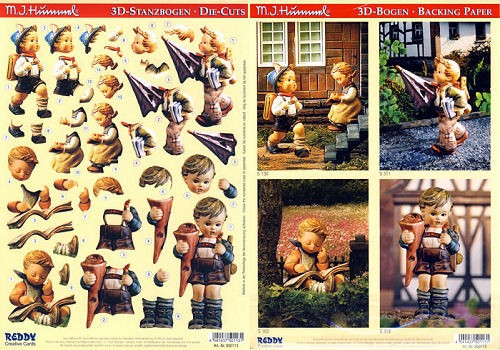 950113 Stanzbogen Set Hummel 950113