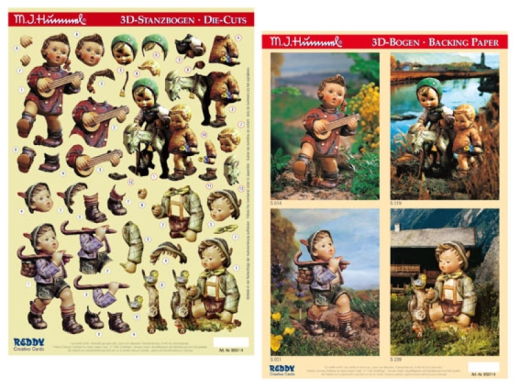 950114 Stanzbogen Set Hummel 950114