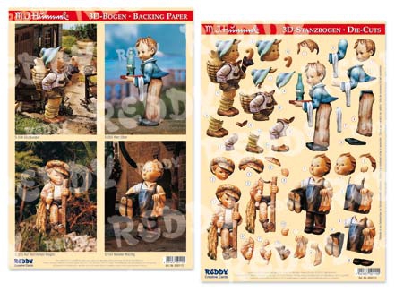 950115 Stanzbogen Set Hummel 950115