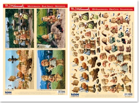 950119 Stanzbogen Set Hummel 950119