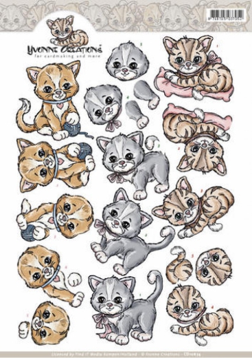 CD10874 YC Schneidebogen Katzen