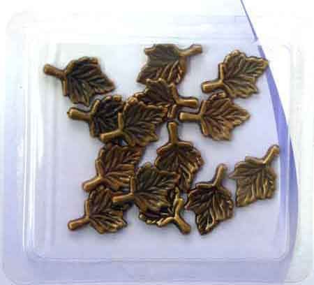 EMB-3719 Bltter -   Dekorationen - Kupfer Metall