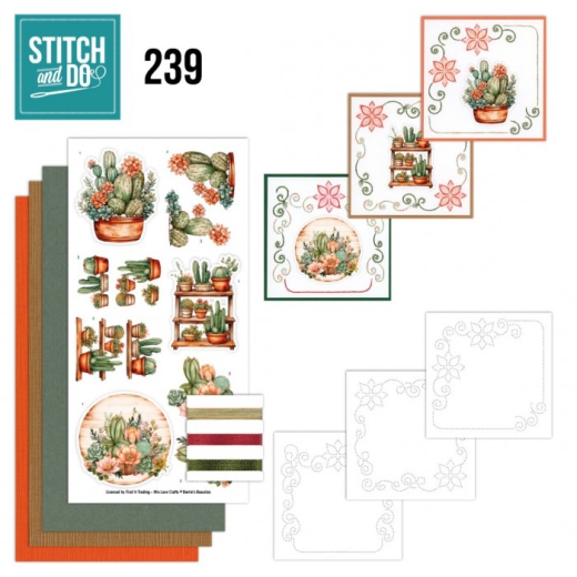 STDO239 Stitch & Do 238 Pflanzen Paradies