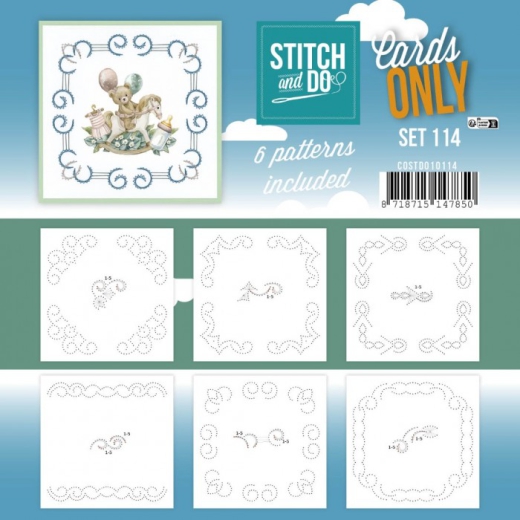 COSTDO10114 Stitch & Do Cards Only 4K Set 114
