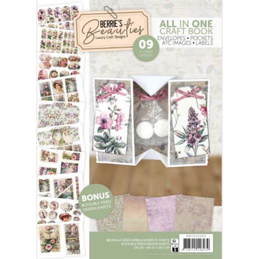 BBCB10009 BB All in One Craft Book 09 Flower Garden