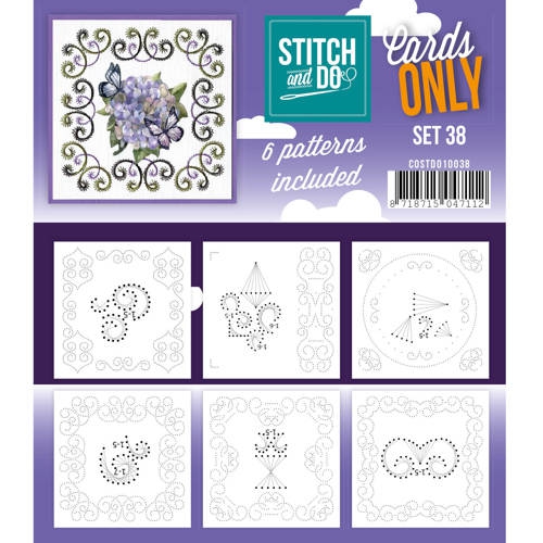 COSTDO10038 Stitch & Do Cards Only Set 38