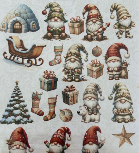 CCODC-001 Creative CutOuts Cozy Gnomes 23 Teile