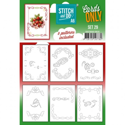 COSTDOA610029 Stitch & Do Cards Only A6 Set 29