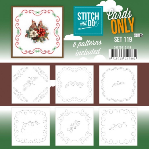 COSTDO10119 Stitch & Do Cards Only 4K Set 119