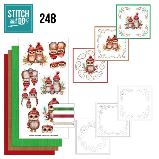 STDO248 Stitch & Do 248 BB A Very Furry Christmas