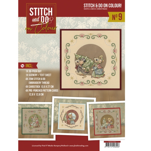 STDOOC10009 Stitch & Do on Colour 9 Schne Muse Weihnachten S O N D E R P R E I S